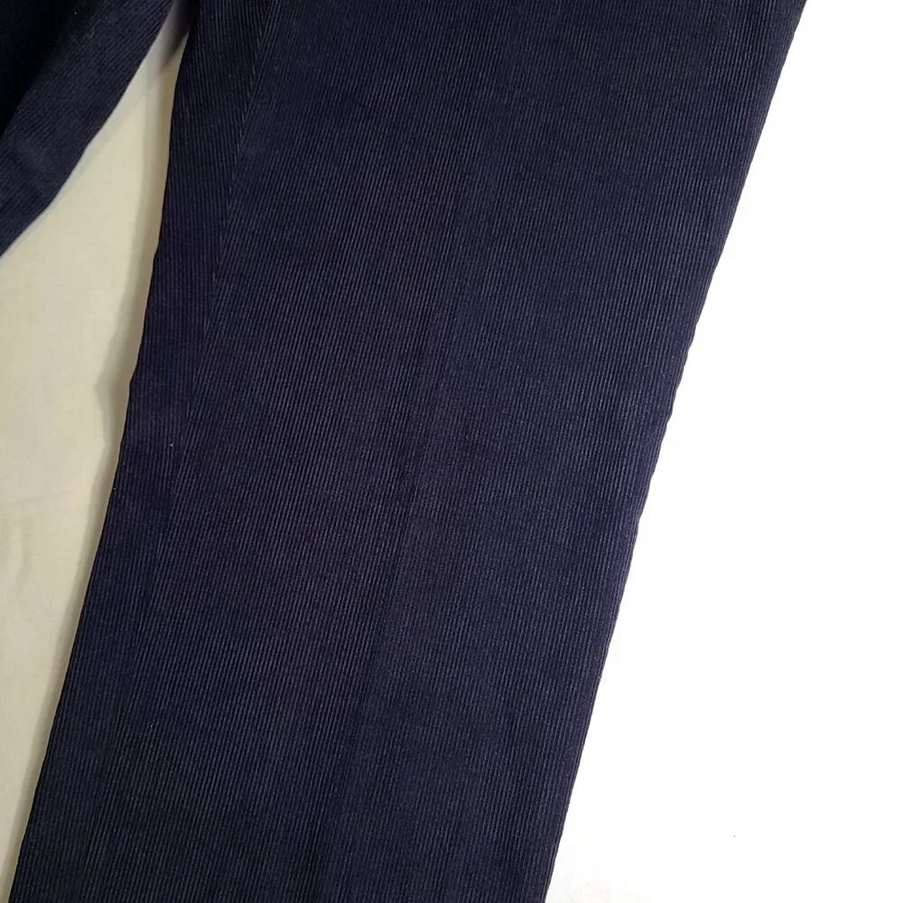 Lauren Ralph Lauren Fine Wale Corduroy Pants Mens 33W x 32L Navy